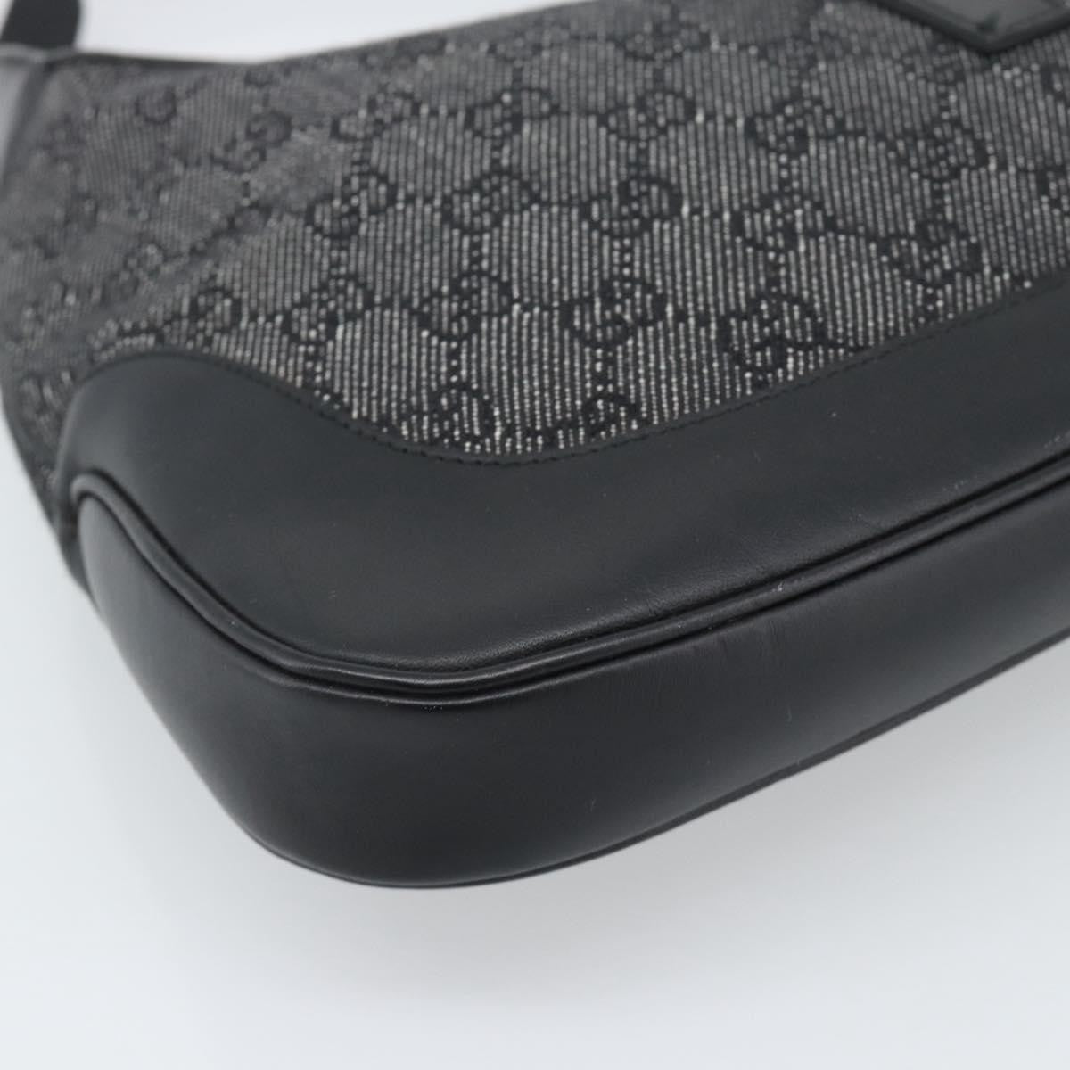 Gucci Jackie GG Canvas and Leather, Black, Canvas, Tote Bag