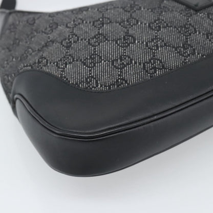 Gucci Jackie GG Canvas and Leather, Black, Canvas, Tote Bag