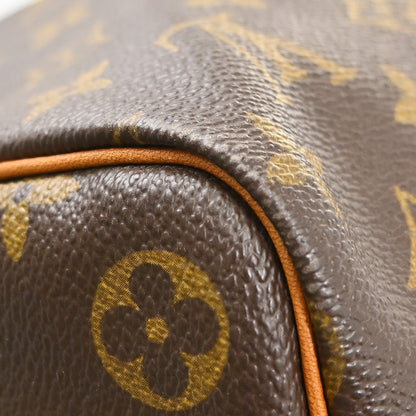 Louis Vuitton Keepall Monogram Canvas, Brown, Canvas, Travel Bag