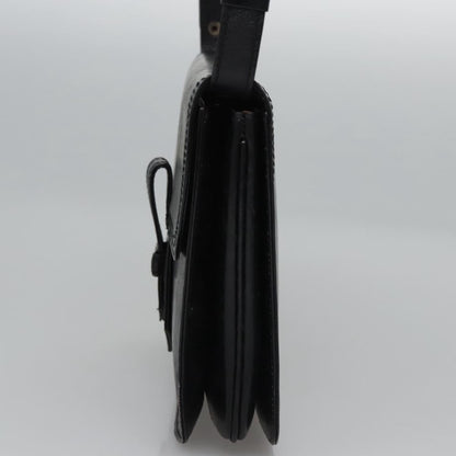 Saint Laurent Vintage Leather, Black, Leather, Handbag
