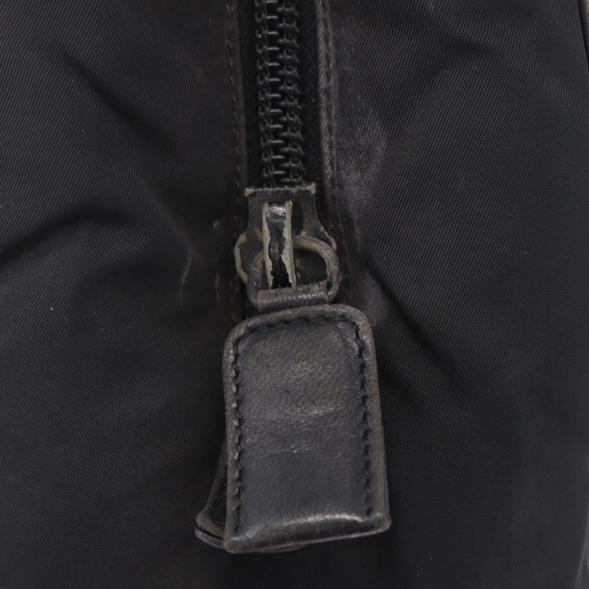 Prada Shoulder Leather, Black, Leather, Shoulder Bag