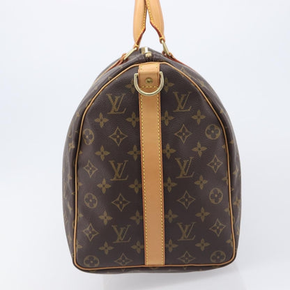Louis Vuitton Keepall Bandouliere Monogram Canvas, Brown, Canvas, Travel Bag