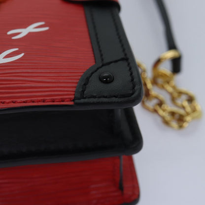 Louis Vuitton Trunk Clutch Epi Leather, Red, Leather, Shoulder Bag