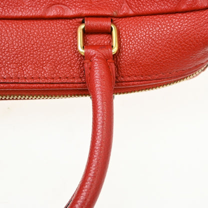 Louis Vuitton Speedy Bandouliere NM Monogram Empreinte Leather, Red, Leather, Handbag