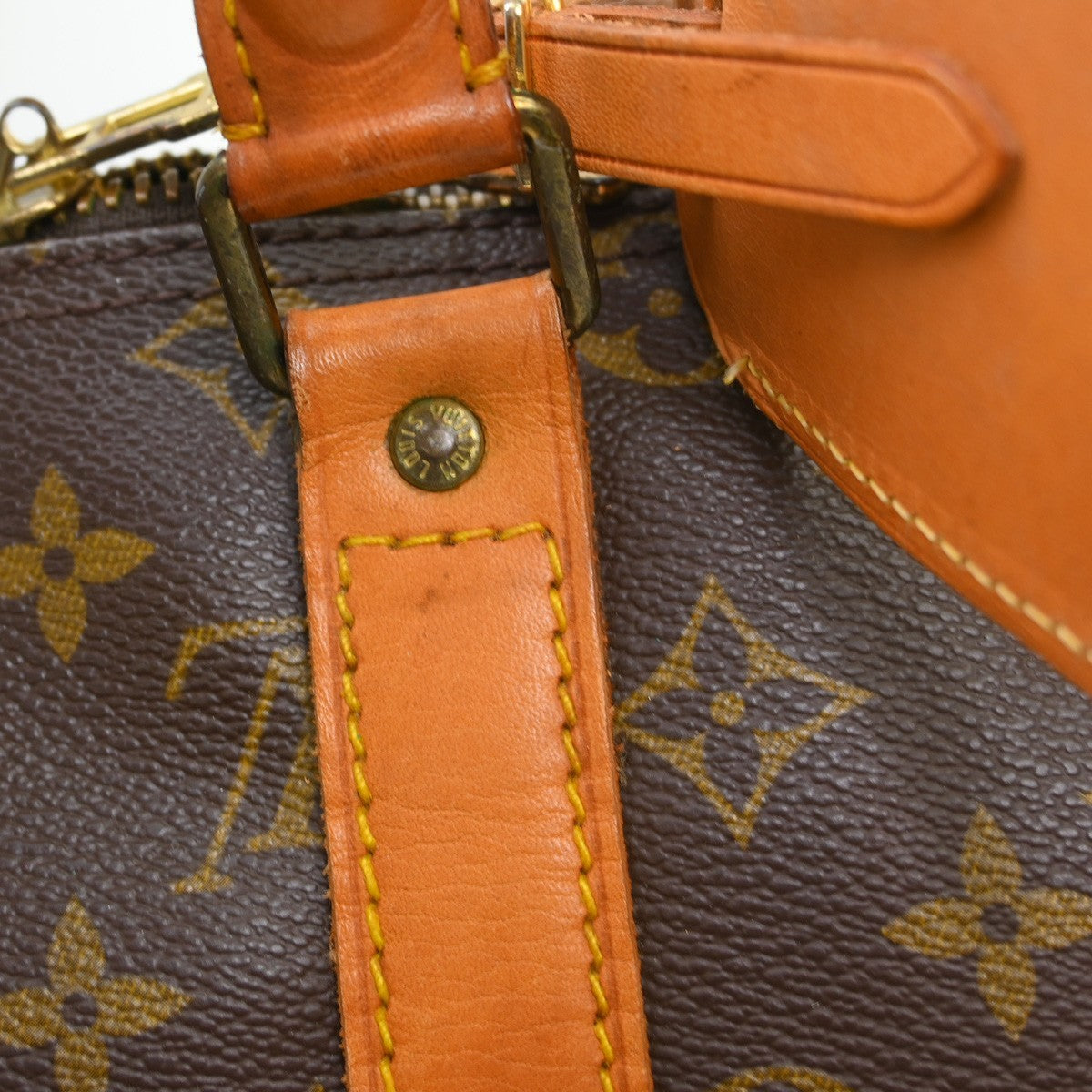 Louis Vuitton Keepall Monogram Canvas, Brown, Canvas, Travel Bag