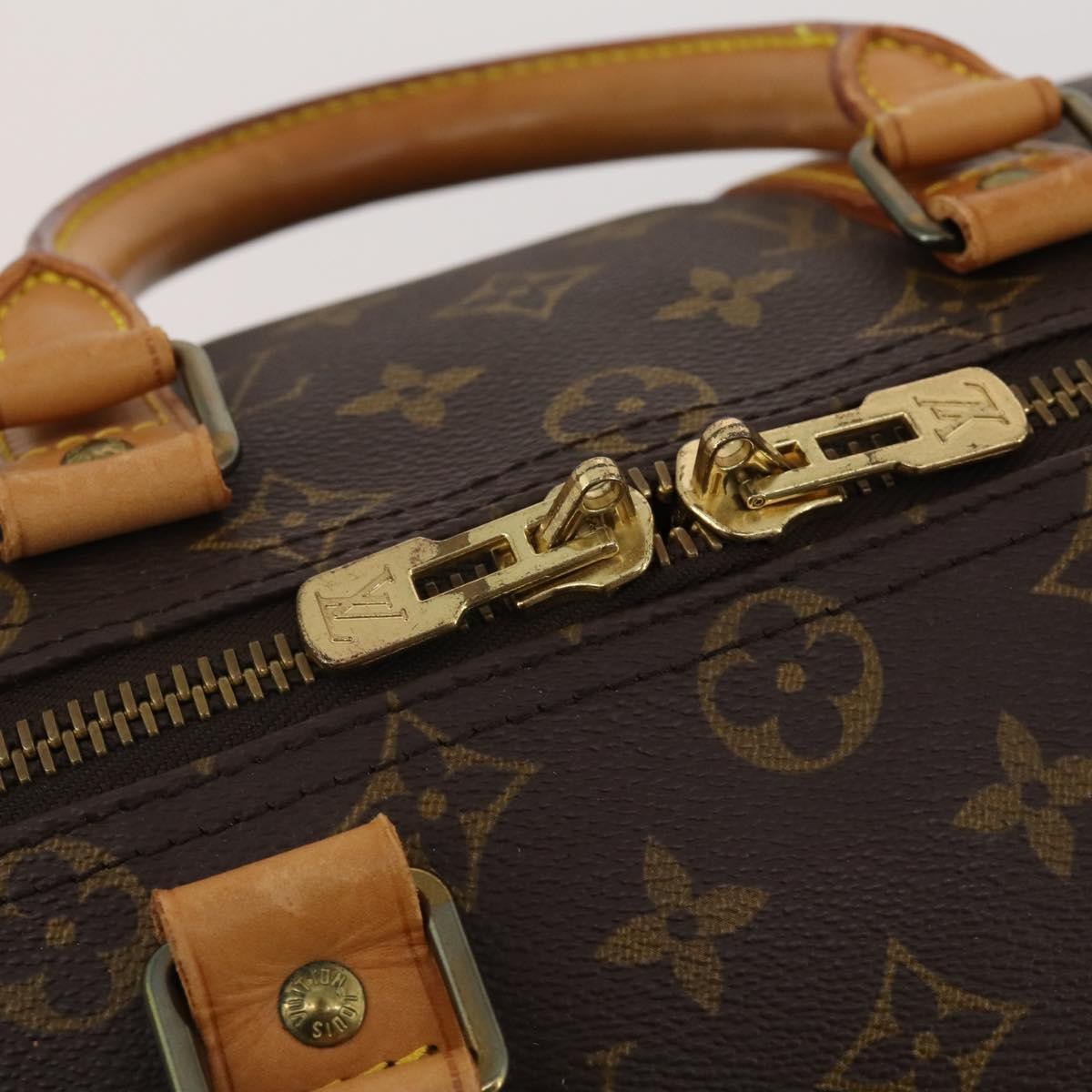 Louis Vuitton Keepall Monogram Canvas, Brown, Canvas, Travel Bag