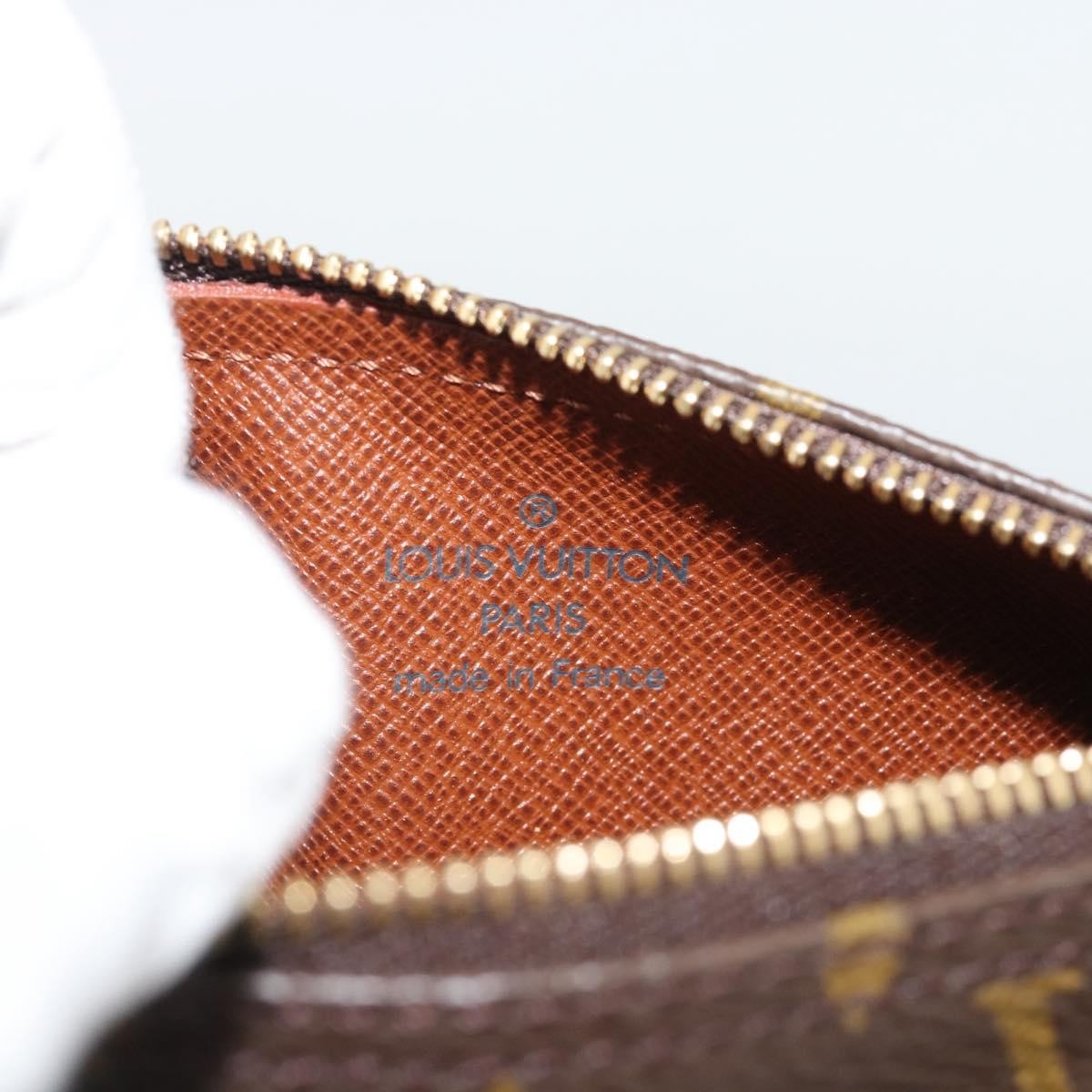 Louis Vuitton Papillon Pochette Monogram Canvas, Brown, Canvas, Clutch