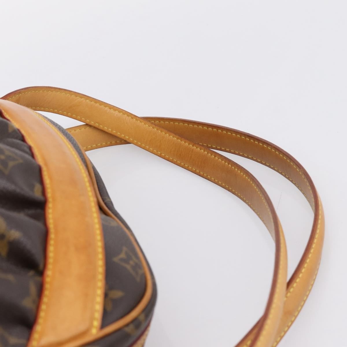 Louis Vuitton Clara Handbag Monogram Canvas, Brown, Canvas, Handbag
