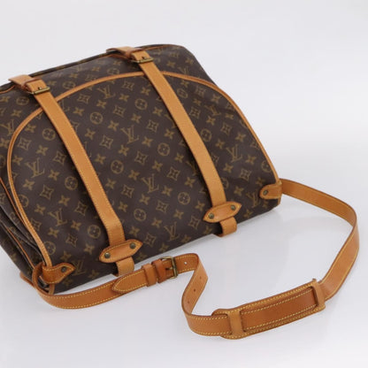 Louis Vuitton Saumur Monogram Canvas, Brown, Canvas, Shoulder Bag