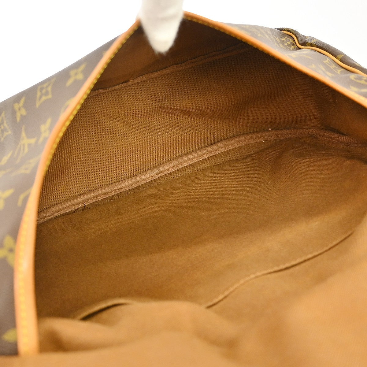 Louis Vuitton Saumur Monogram Canvas, Brown, Canvas, Shoulder Bag