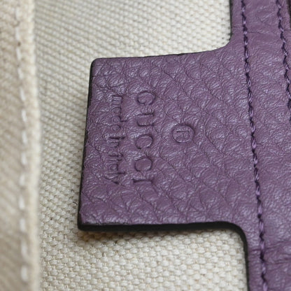 Gucci Miss GG Tote GG Canvas with Leather, Beige, Canvas, Handbag