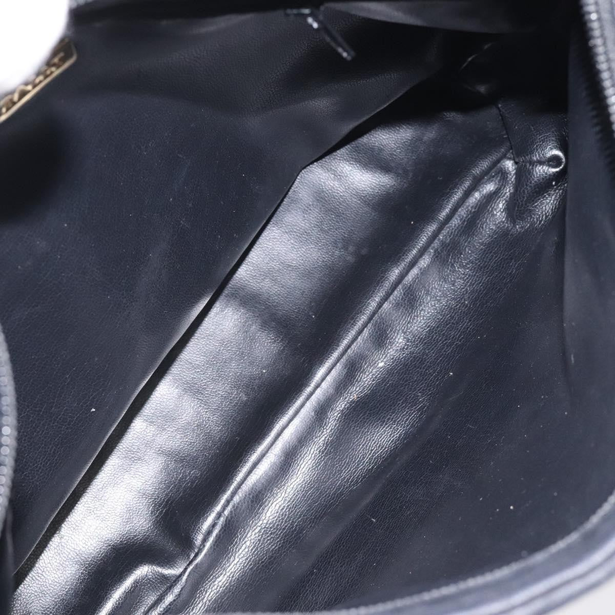 Bally Vintage Quilted leather, Black, Leather, Shoulder Bag