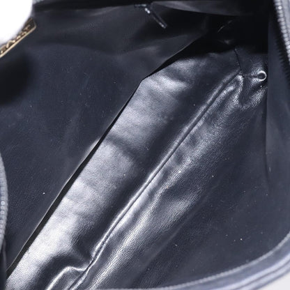 Bally Vintage Quilted leather, Black, Leather, Shoulder Bag