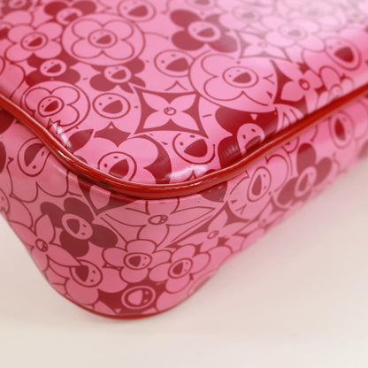 Louis Vuitton Pochette Accessoires Cosmic Blossom, Pink, PVC, Clutch