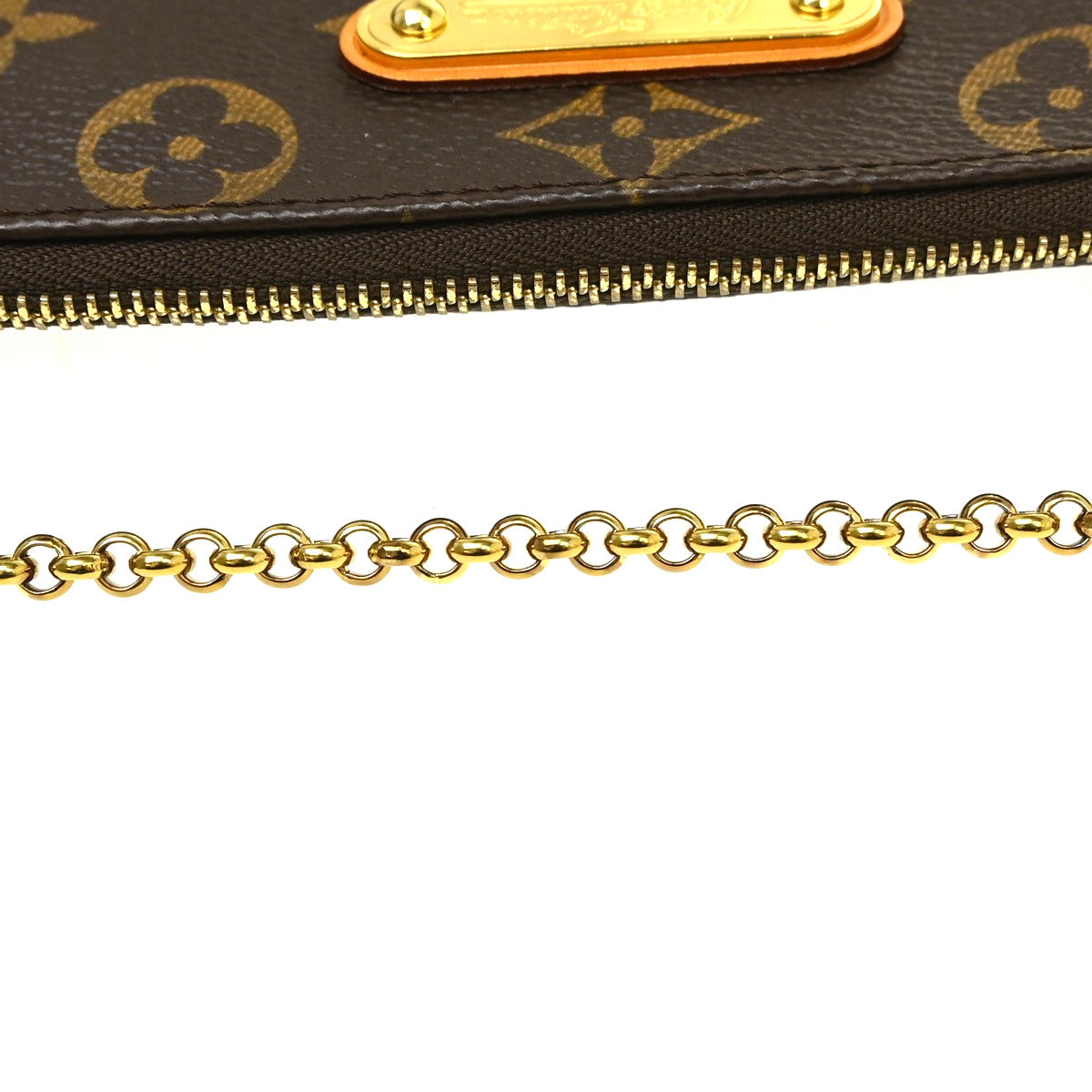 Louis Vuitton Eva Monogram Canvas, Brown, Canvas, Handbag