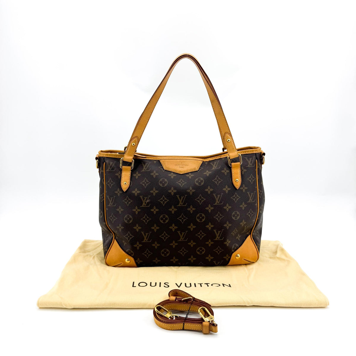 Louis Vuitton Estrela Monogram Canvas, Brown, Canvas, Handbag