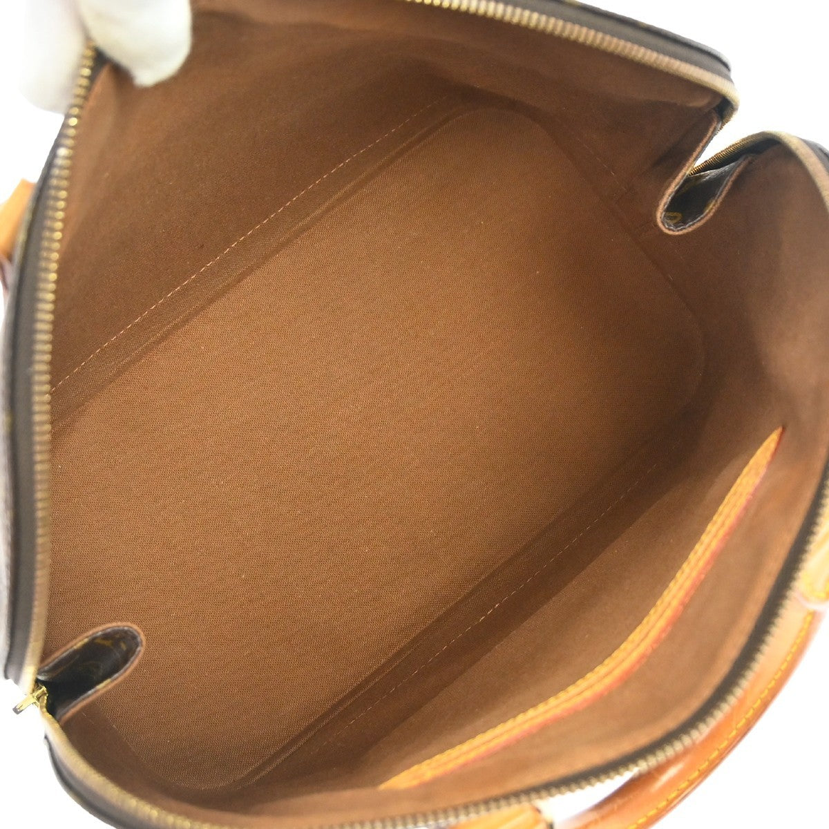 Louis Vuitton Alma Monogram Canvas, Brown, Canvas, Handbag