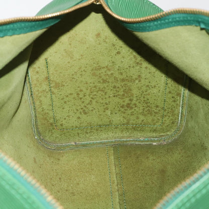 Louis Vuitton Keepall Bag Epi Leather, Green, Leather, Travel Bag