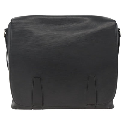 Louis Vuitton Harrington Messenger Epi Leather, Black, Leather, Handbag