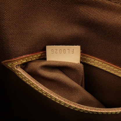 Louis Vuitton Alma Monogram Canvas, Brown, Canvas, Handbag