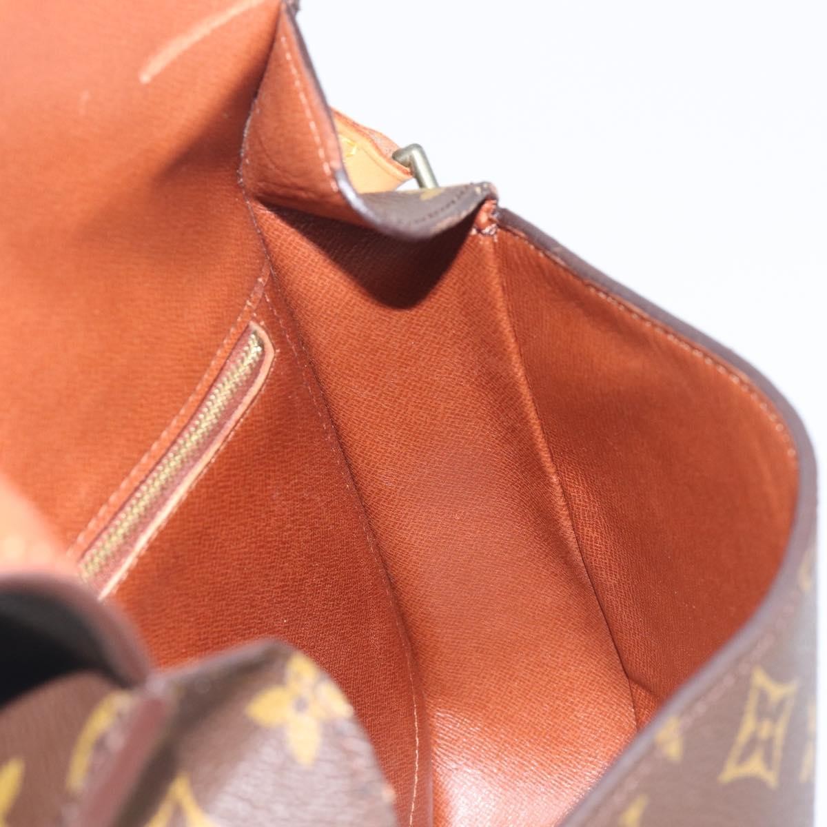 Louis Vuitton Saint Cloud Monogram Canvas, Brown, Canvas, Handbag