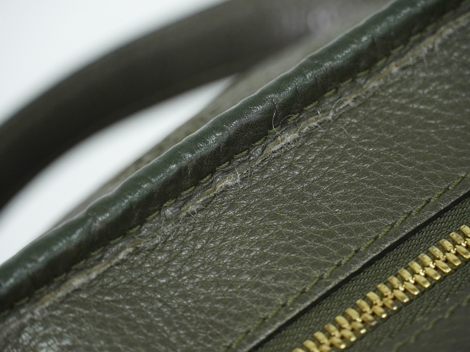 Louis Vuitton Stellar Mahina Leather, Khaki, Leather, Handbag