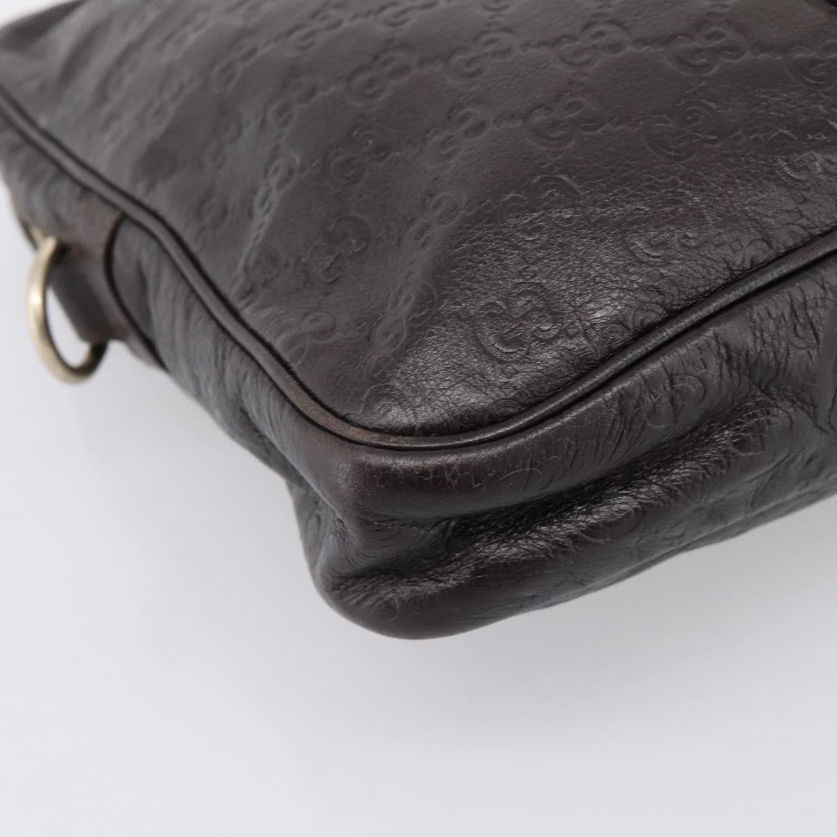 Gucci Eden Guccissima Leather, Brown, Leather, Briefcase