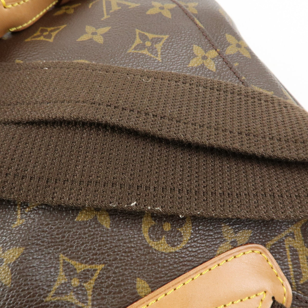 Louis Vuitton Vintage Montsouris Monogram Canvas, Brown, Canvas, Backpack
