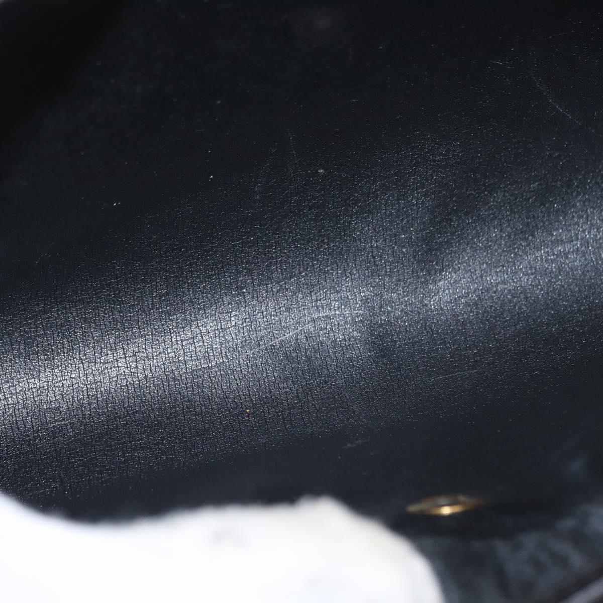 Christian Dior Vintage Trotter Shoulder Bag Canvas, BLACK, CANVAS, Shoulder bag