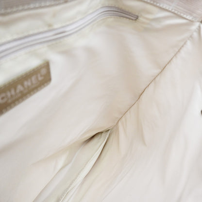 Chanel Travel Line Tote Nylon, Beige, Nylon, Tote Bag