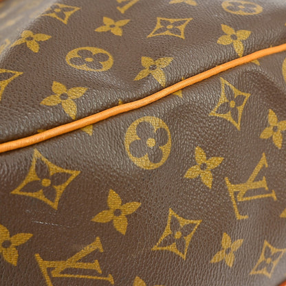 Louis Vuitton Keepall Bandoulière Monogram, Brown, Canvas, Travel Bag