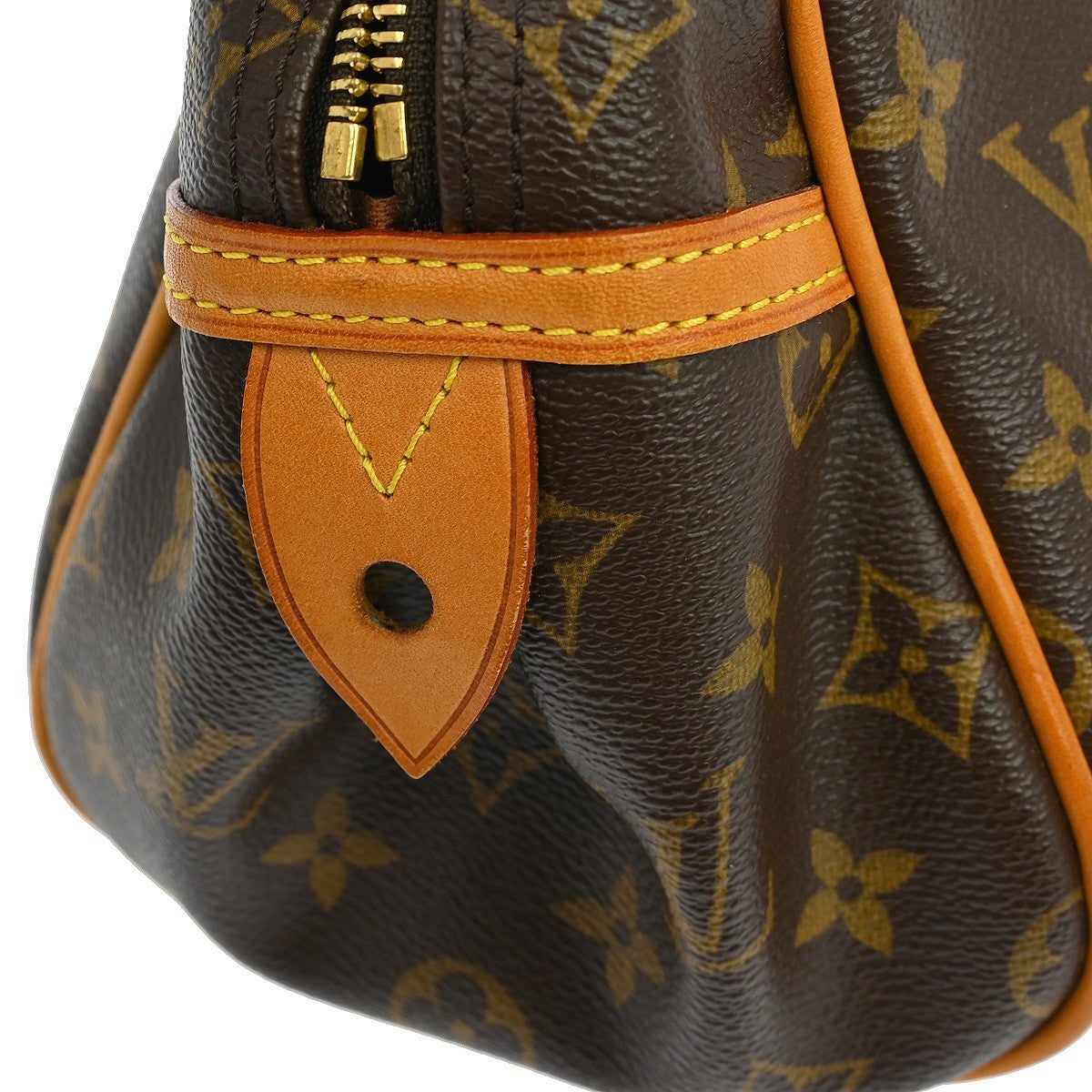 Louis Vuitton Montorgueil Monogram Canvas, Brown, Canvas, Handbag