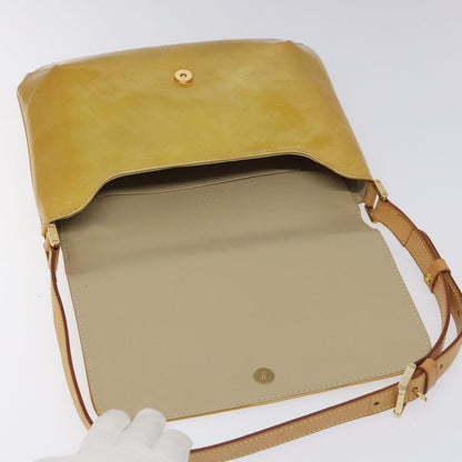 Louis Vuitton Thompson Street Monogram Vernis, Yellow, Patent Leather, Shoulder Bag