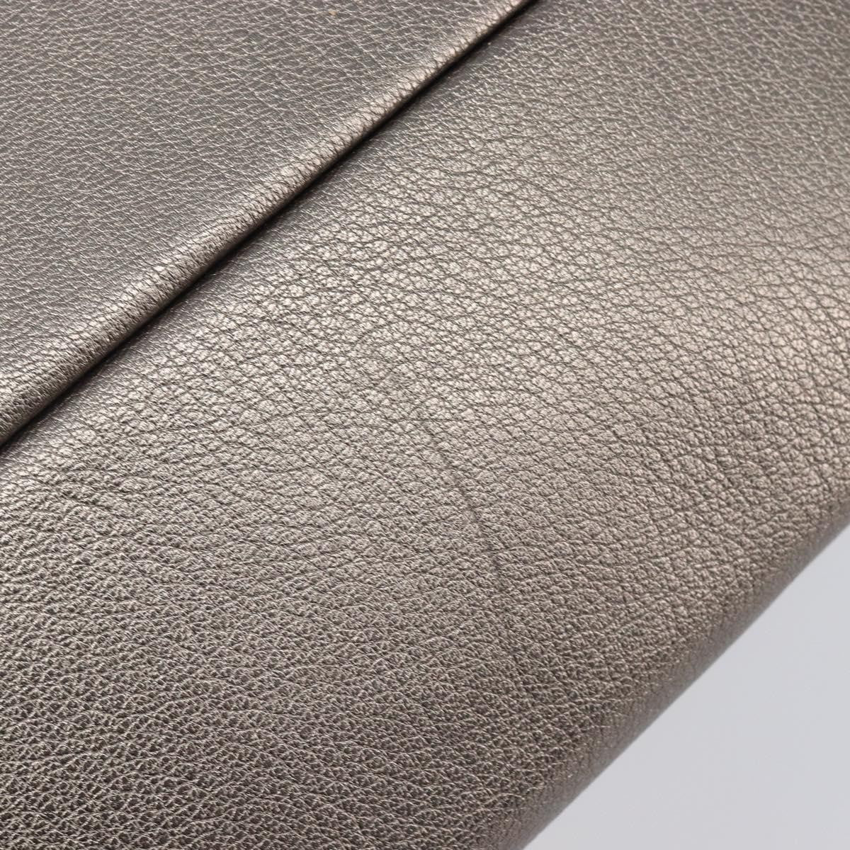 Salvatore Ferragamo Vala tote Leather, Silver, Leather, Tote Bag