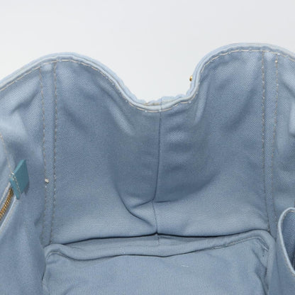 Prada Canapa Canvas, Blue, Canvas, Tote Bag