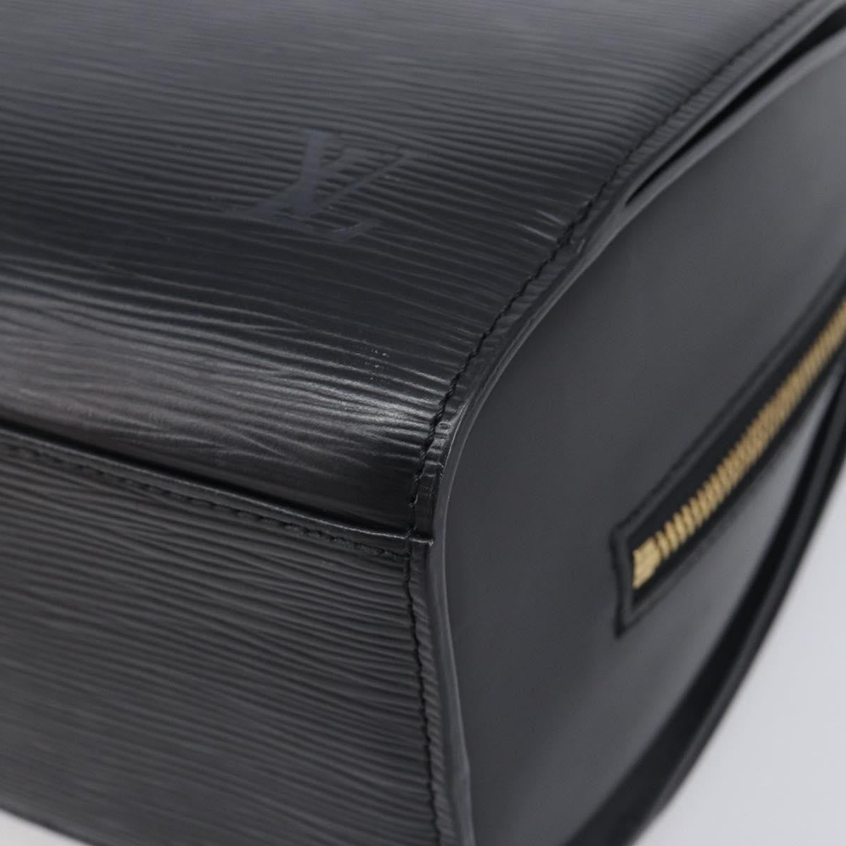 Louis Vuitton Pont Neuf Epi Leather, Black, Leather, Handbag