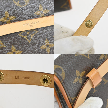 Louis Vuitton Florentine Canvas, Brown, Canvas, Clutch
