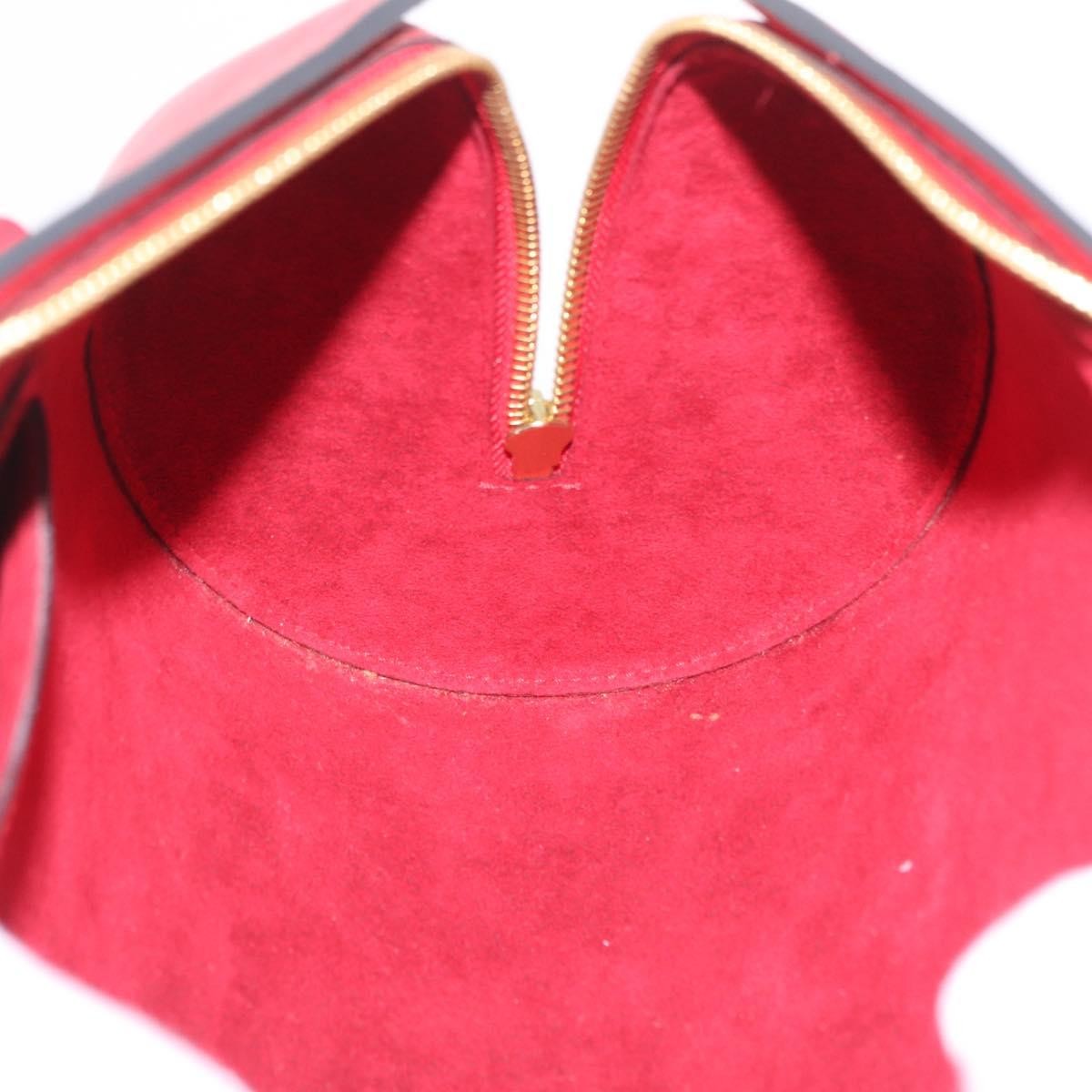 Louis Vuitton Soufflot Epi Leather, Red, Leather, Tote Bag