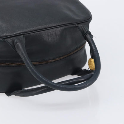 Christian Dior Handbag Leather, Navy, Leather, Handbag