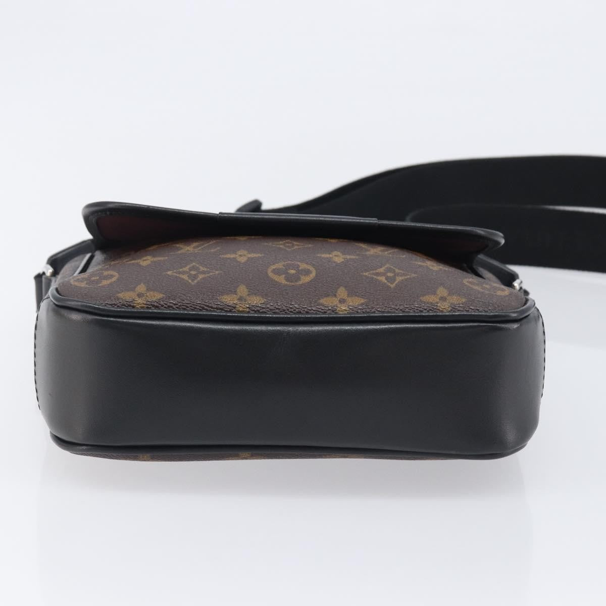 Louis Vuitton Bass Messenger Macassar Monogram Canvas, Brown, Canvas, Handbag