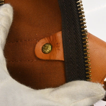 Louis Vuitton Keepall Bandoulière Monogram, Brown, Canvas, Travel Bag