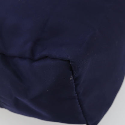 Prada Pouch Nylon, Navy, Nylon, Clutch