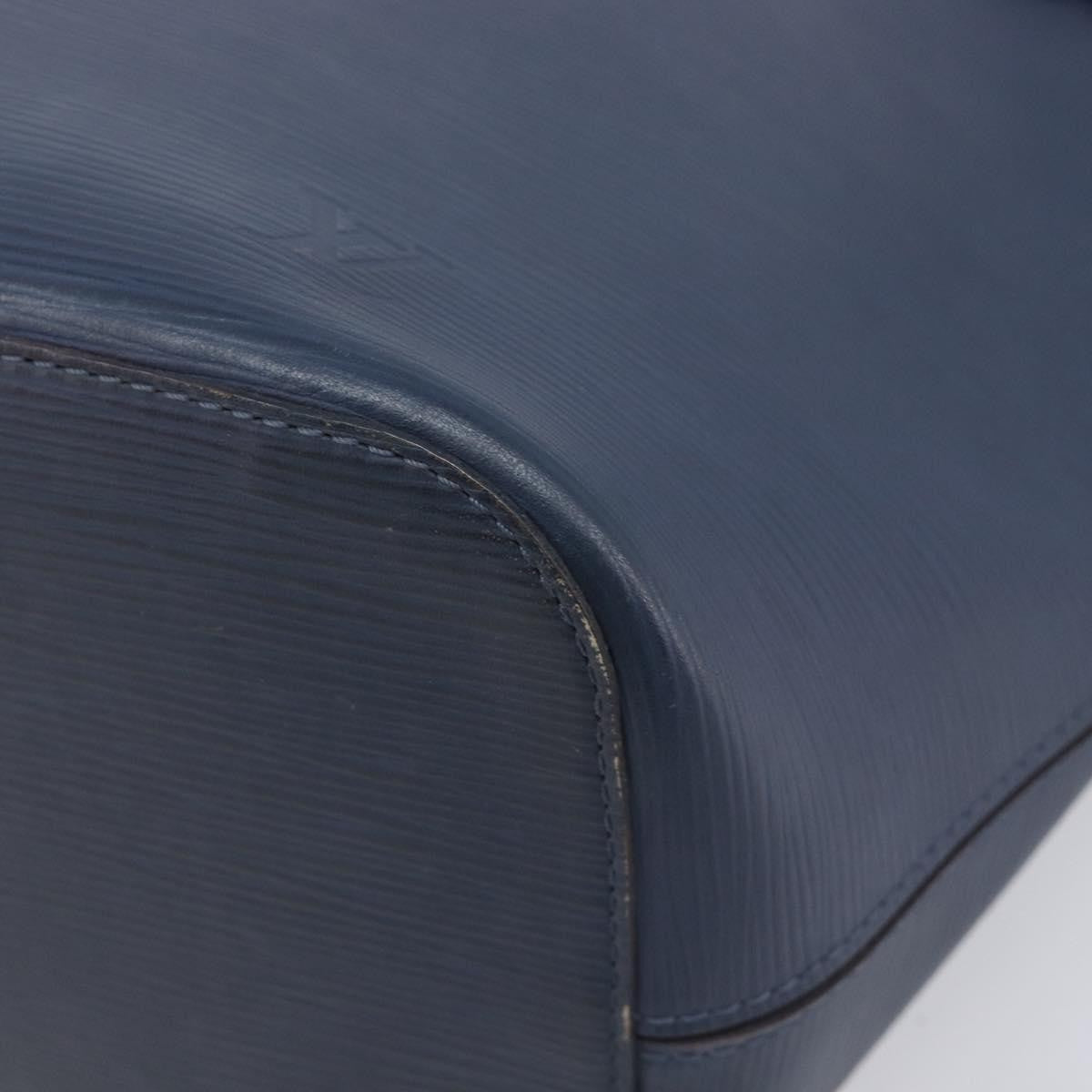 Louis Vuitton Neverfull Epi Leather, Blue, Leather, Tote Bag