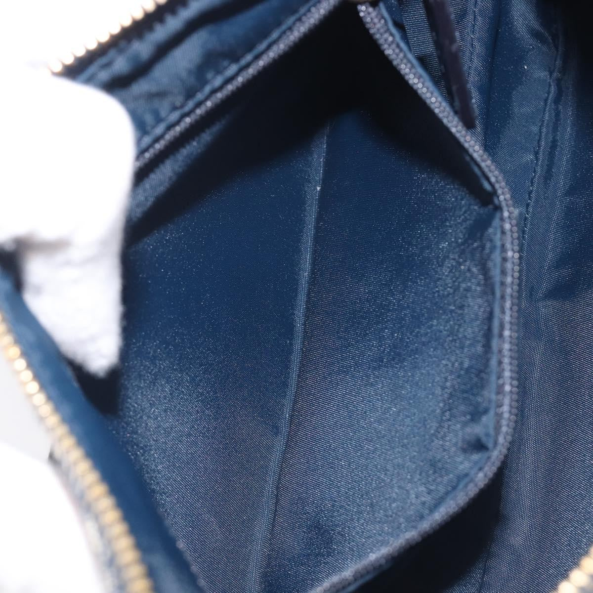 Christian Dior Saddle Messenger Oblique Canvas, Navy, Canvas, Clutch