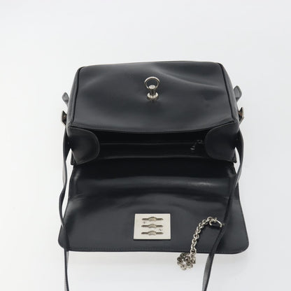 Celine Vintage Leather, White, Leather, Shoulder Bag
