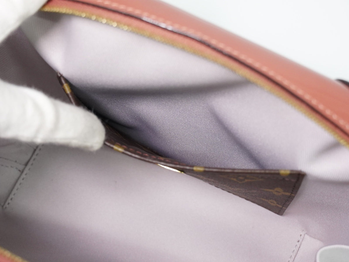 Louis Vuitton Venice Vernis with Monogram Canvas, Pink, Patent Leather, Shoulder Bag