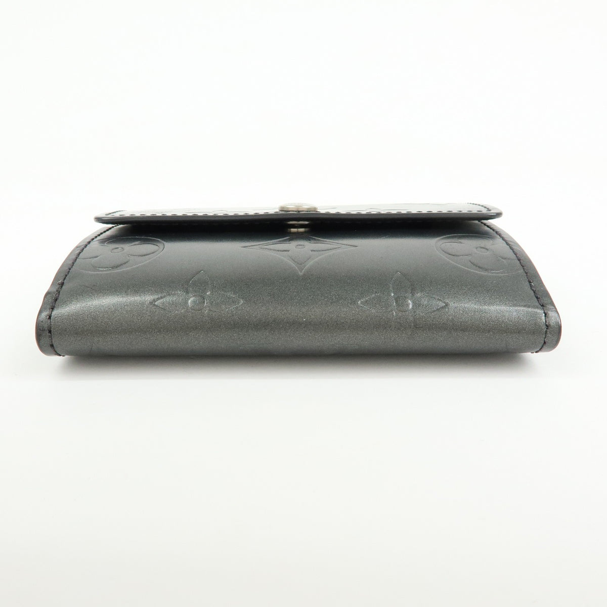 Louis Vuitton Ludlow Vernis, Gray, Leather, Wallet