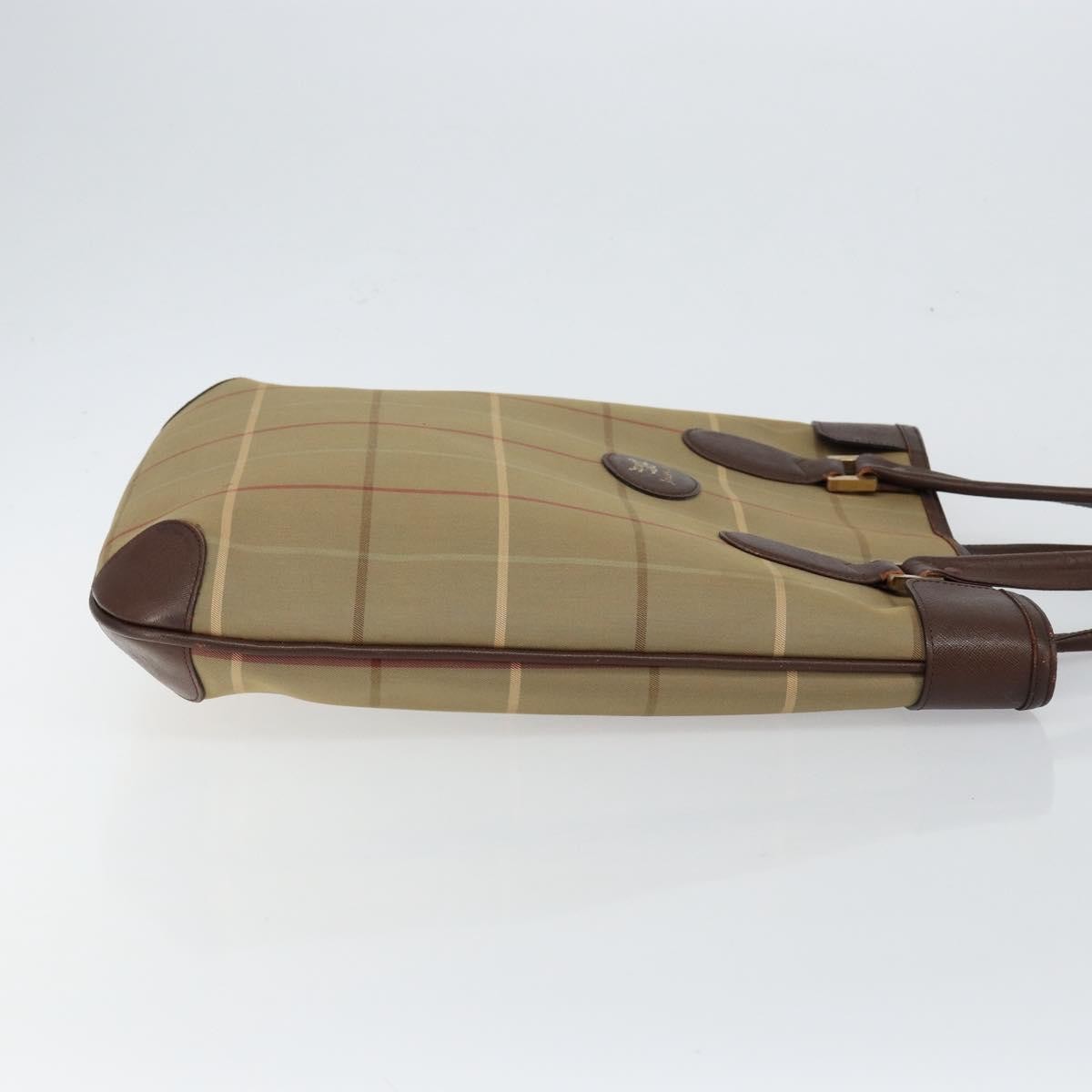 Burberry Nova Check Tote canvas check pattern, Beige, Canvas, Handbag