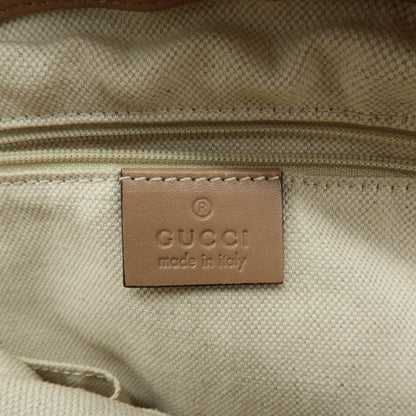 Gucci Sukey Diamante Canvas with Leather, Beige, Canvas, Tote Bag