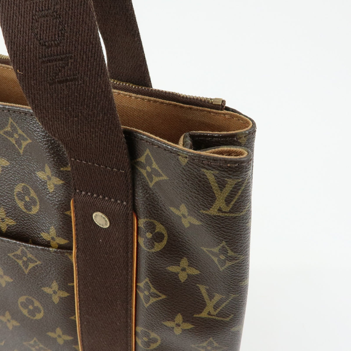 Louis Vuitton Cabas Beaubourg Monogram Canvas, Brown, Canvas, Tote Bag